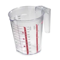 Curver maatbeker Chef@home 1liter helder
